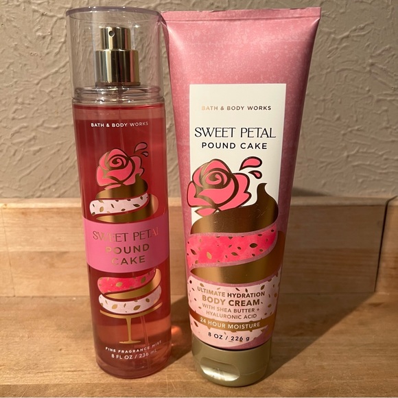Bath & Body Works Bath & Body Nwt Sweet Petal Pound Cake Fragrance